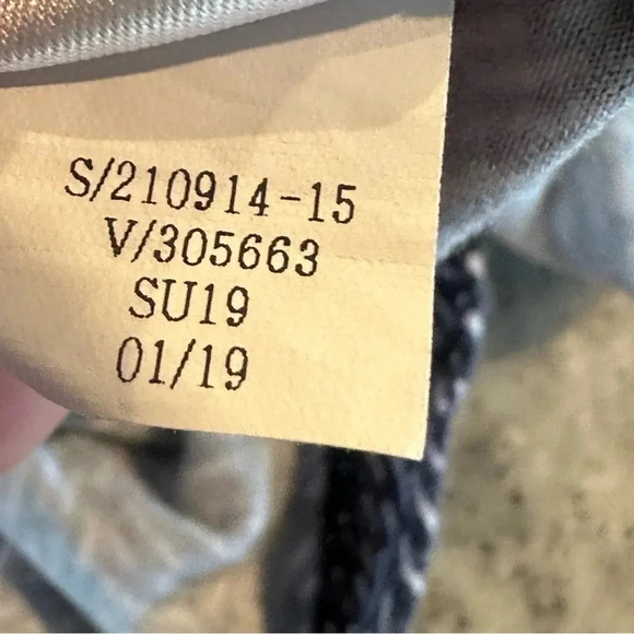 Athleta Santorini Thera Dress Navy Blue White Printed Sleeveless Casual Size Med - Picture 11 of 11